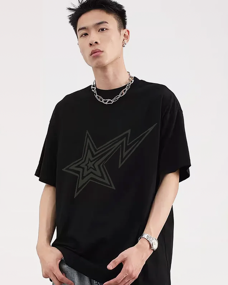 OFFSEAL Y2K Star Shirt