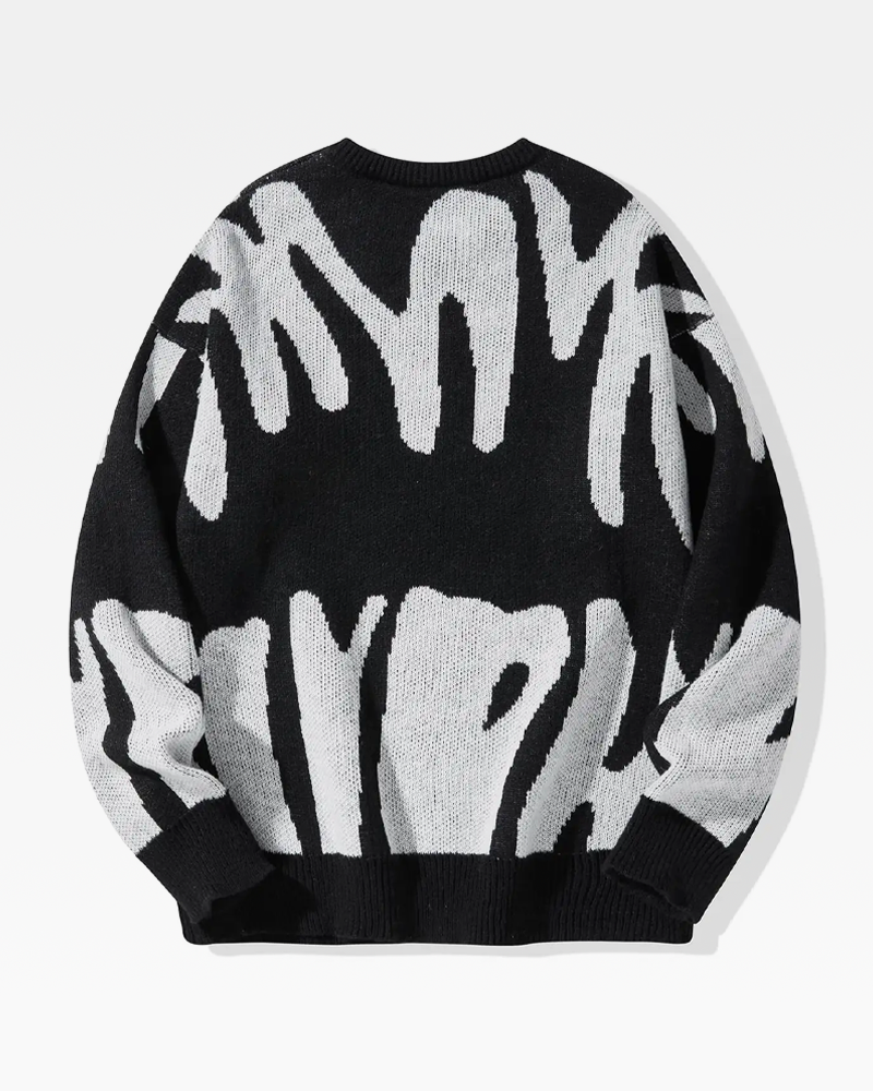 OFFSEAL Streetwear Knit Sweater