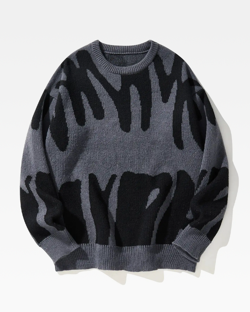 OFFSEAL Streetwear Knit Sweater