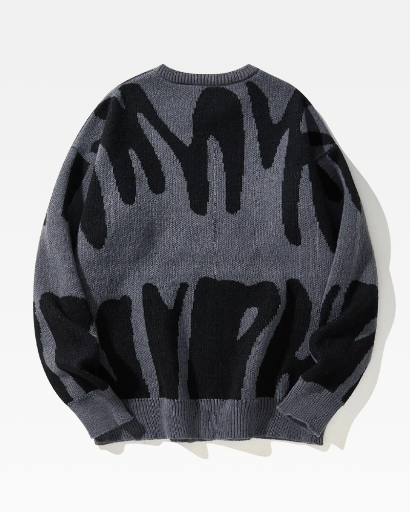 OFFSEAL Streetwear Knit Sweater