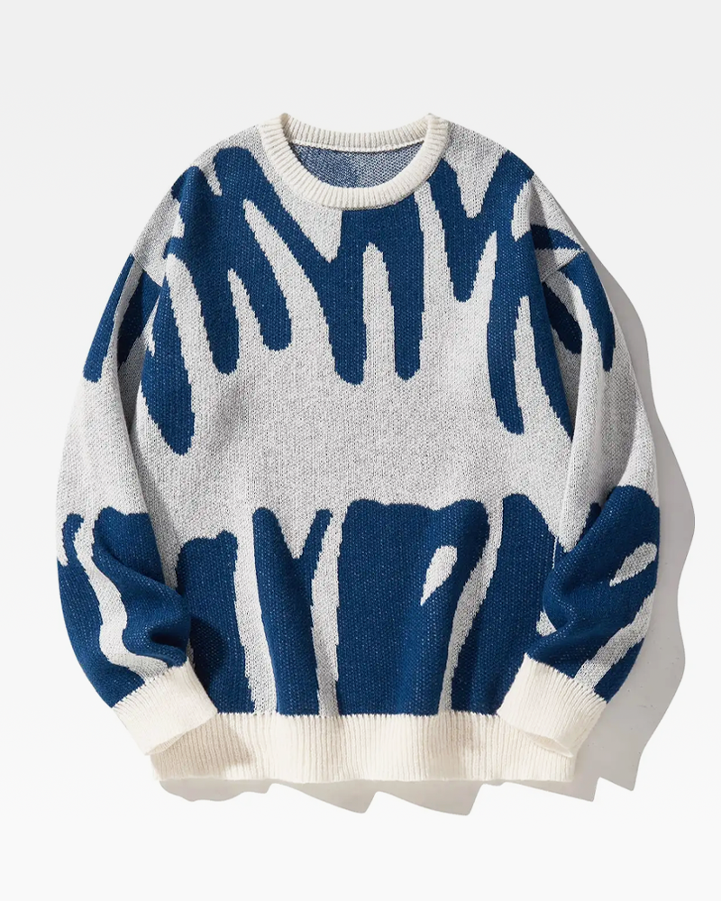 OFFSEAL Streetwear Knit Sweater