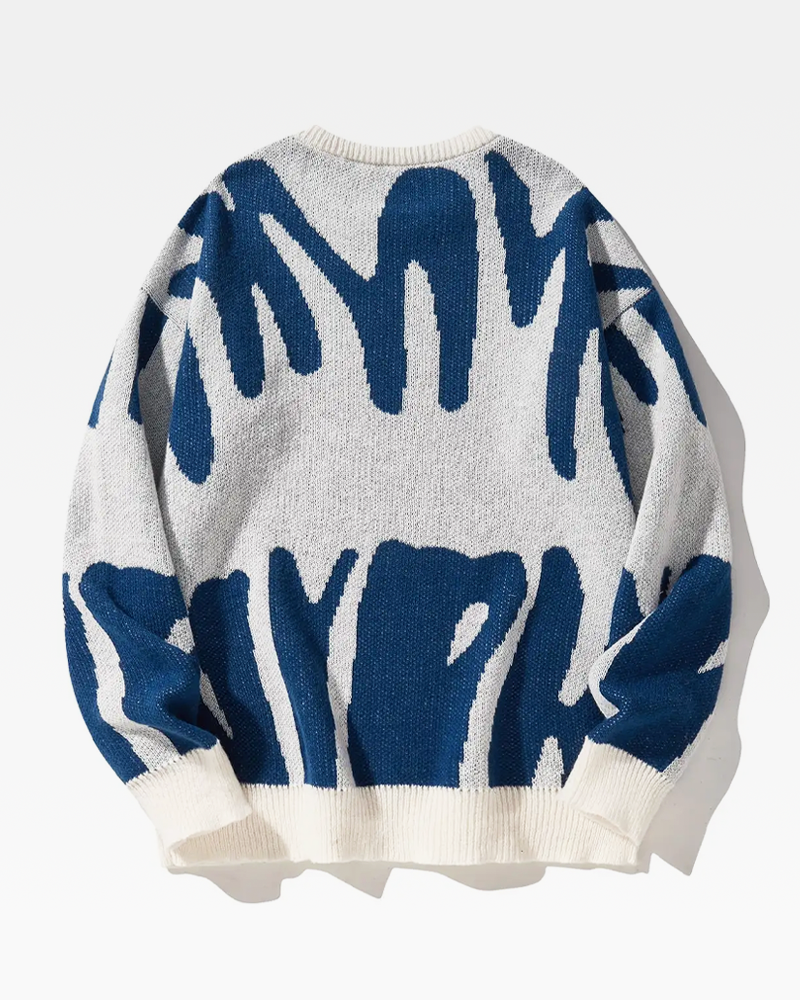 OFFSEAL Streetwear Knit Sweater