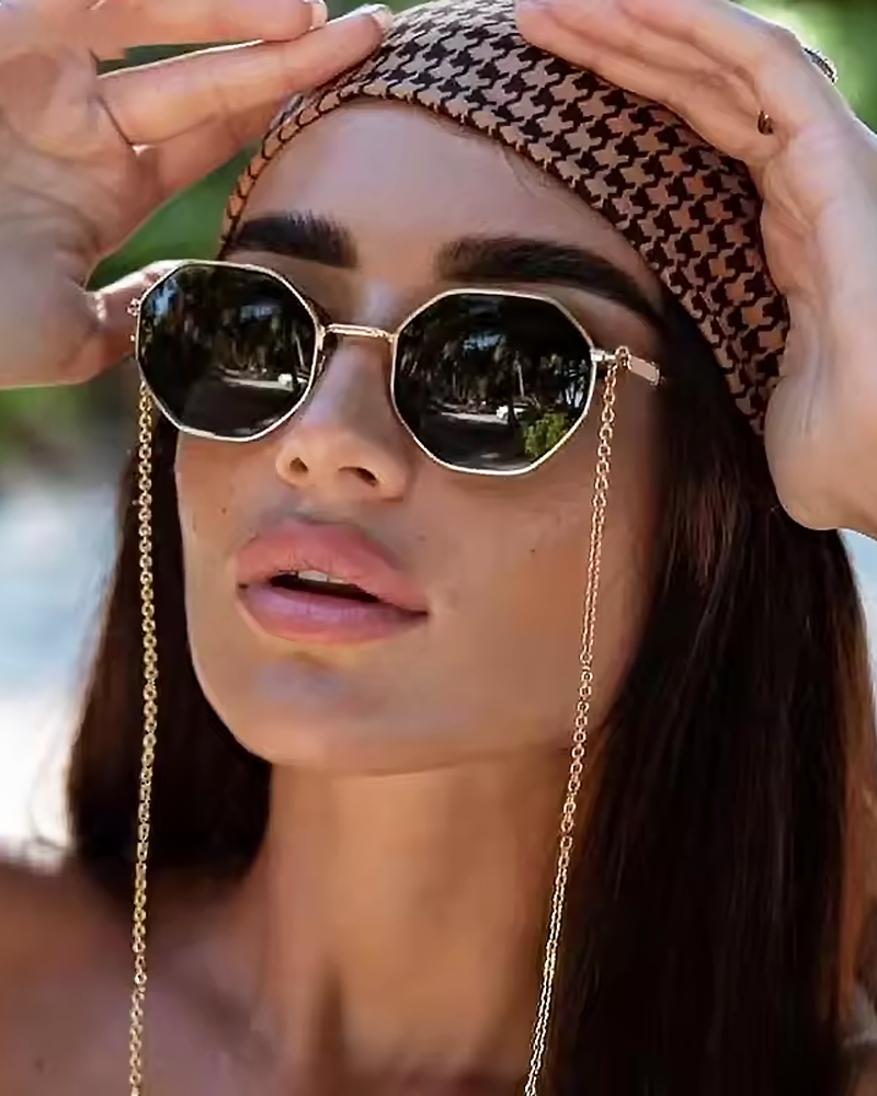 OFFSEAL Sunglasses with Chain