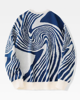 OFFSEAL Y2K Swirl Sweater