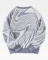 OFFSEAL Y2K Swirl Sweater