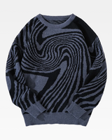 OFFSEAL Y2K Swirl Sweater