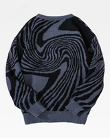 OFFSEAL Y2K Swirl Sweater