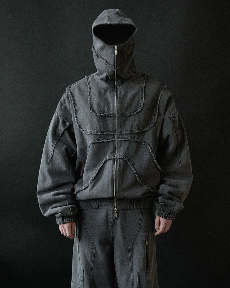 OFFSEAL Techwear Denim Jacket