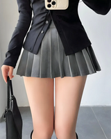OFFSEAL Tennis Pleated Mini Skirt