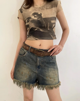 OFFSEAL Y2K Vintage Leather Belt