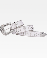 OFFSEAL Y2K White Western Belt