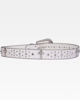 OFFSEAL Y2K White Western Belt