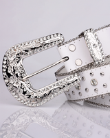 OFFSEAL Y2K White Western Belt