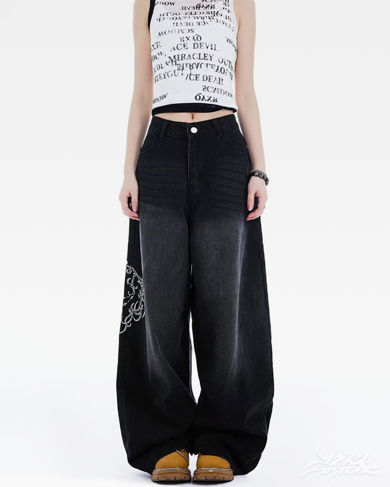 OFFSEAL Y2K Women's Baggy Jeans