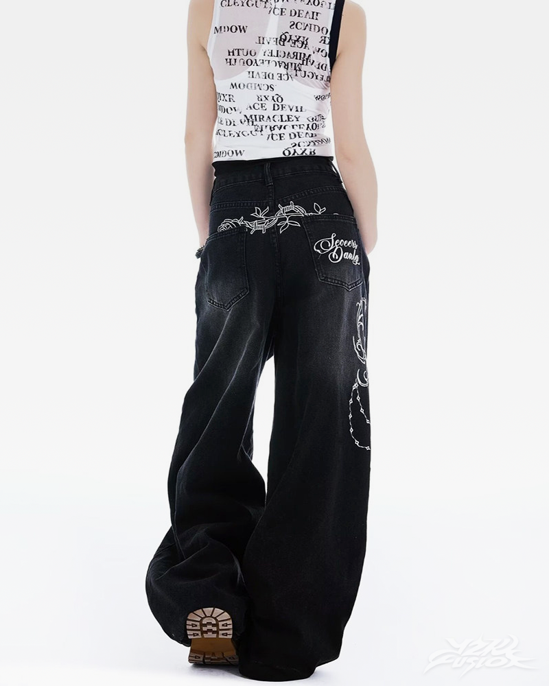 OFFSEAL Y2K Women's Baggy Jeans
