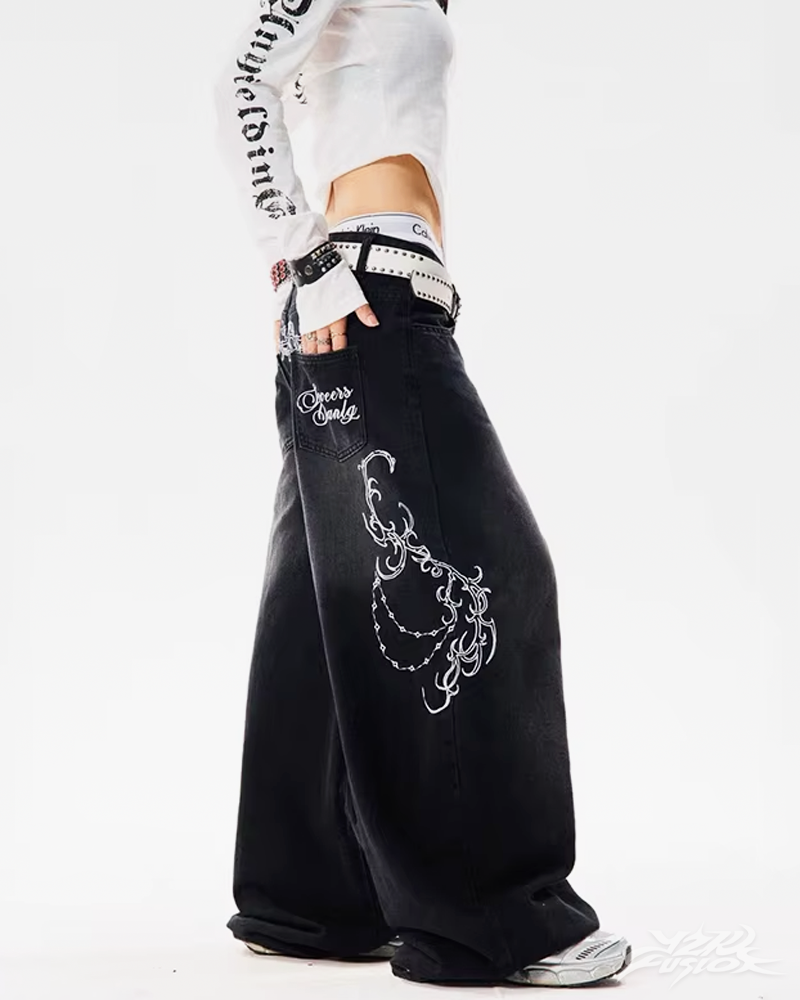 OFFSEAL Y2K Women's Baggy Jeans