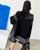 OFFSEAL Women's Graphic Cardigan