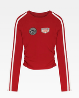 OFFSEAL Y2K Women's Racing Crop Top