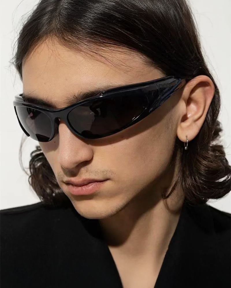 OFFSEAL Y2K Wrap Around Sunglasses