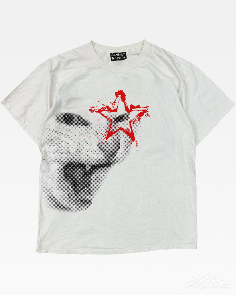 OFFSEAL Y2K Aesthetic Cat Shirt