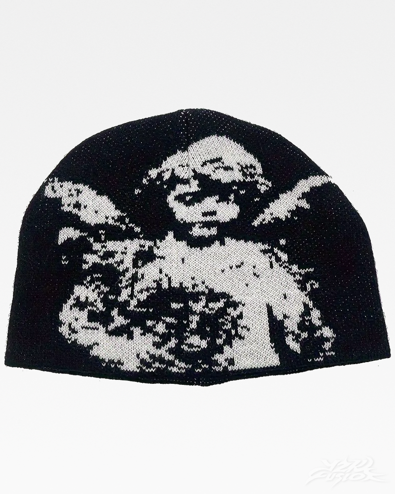 OFFSEAL Y2K Angel Graphic Beanie