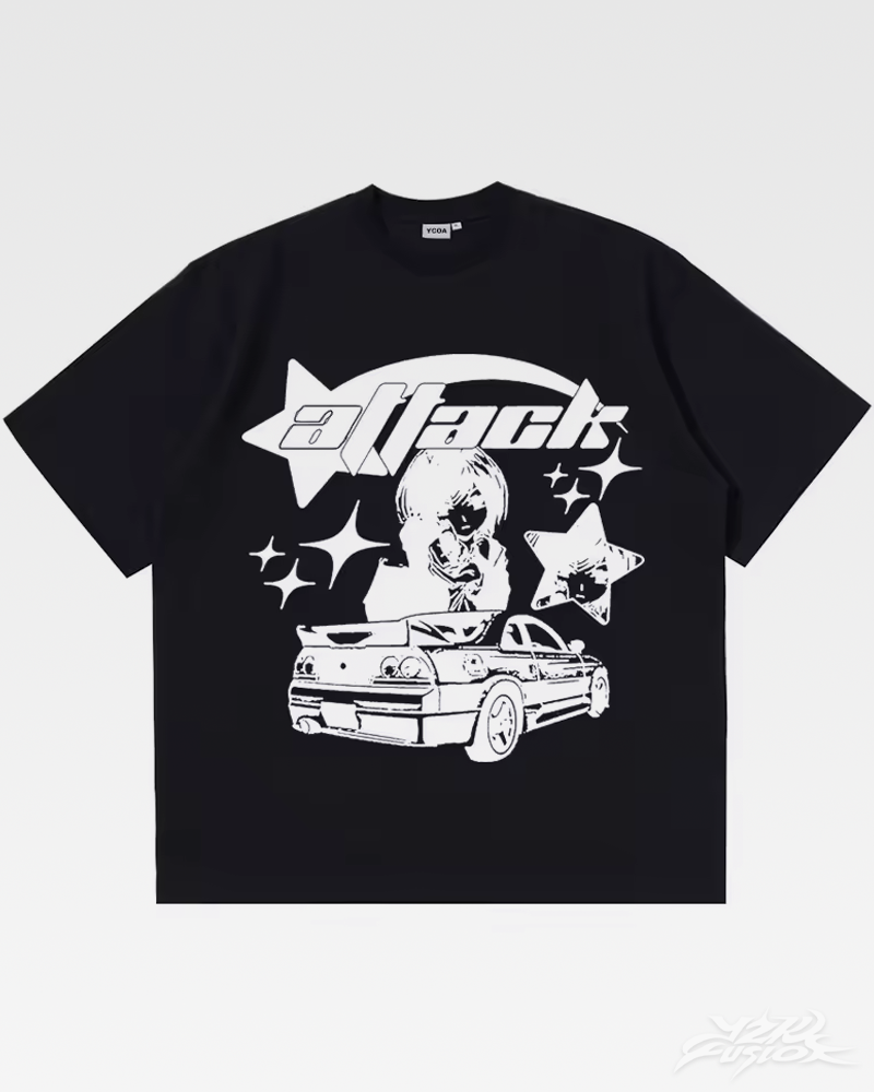 OFFSEAL Y2K Anime Shirt