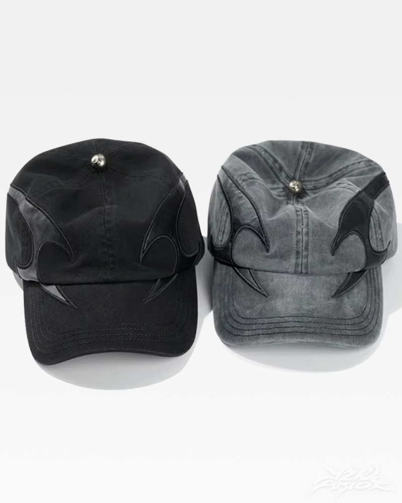 OFFSEAL Y2K Baseball Cap with Flames
