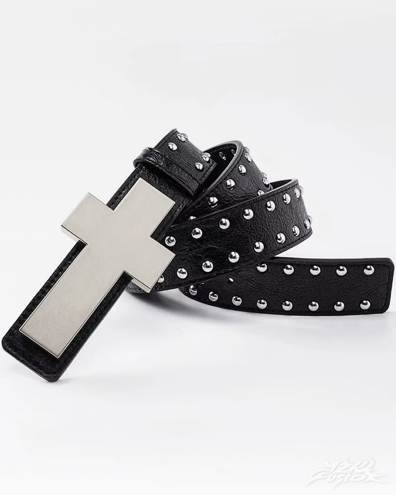 OFFSEAL Y2K Belt with Cross Buckle