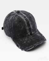 OFFSEAL Y2K Black Washed Cap
