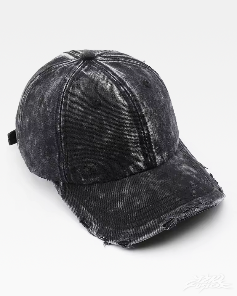 OFFSEAL Y2K Black Washed Cap