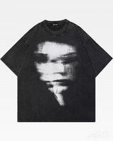 OFFSEAL Y2K Blurry Face Shirt