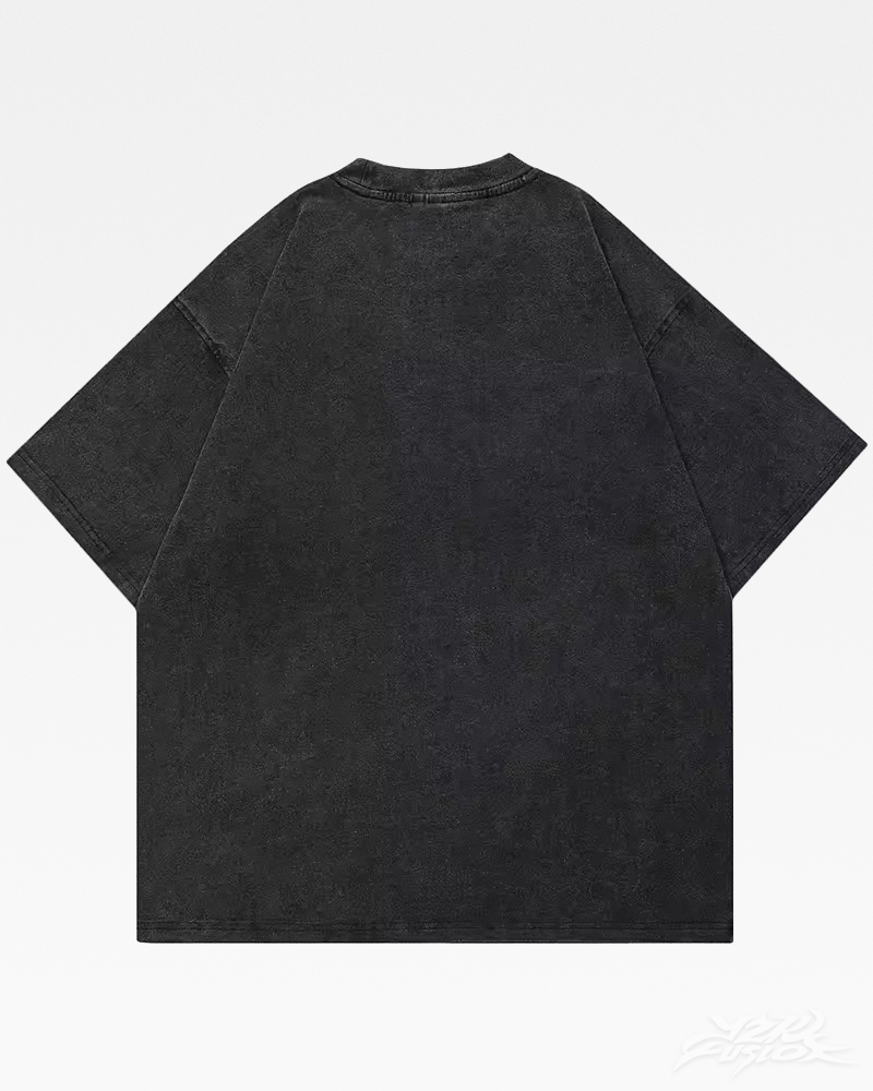 OFFSEAL Y2K Blurry Letters Shirt