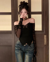 OFFSEAL Y2K Butterfly Top