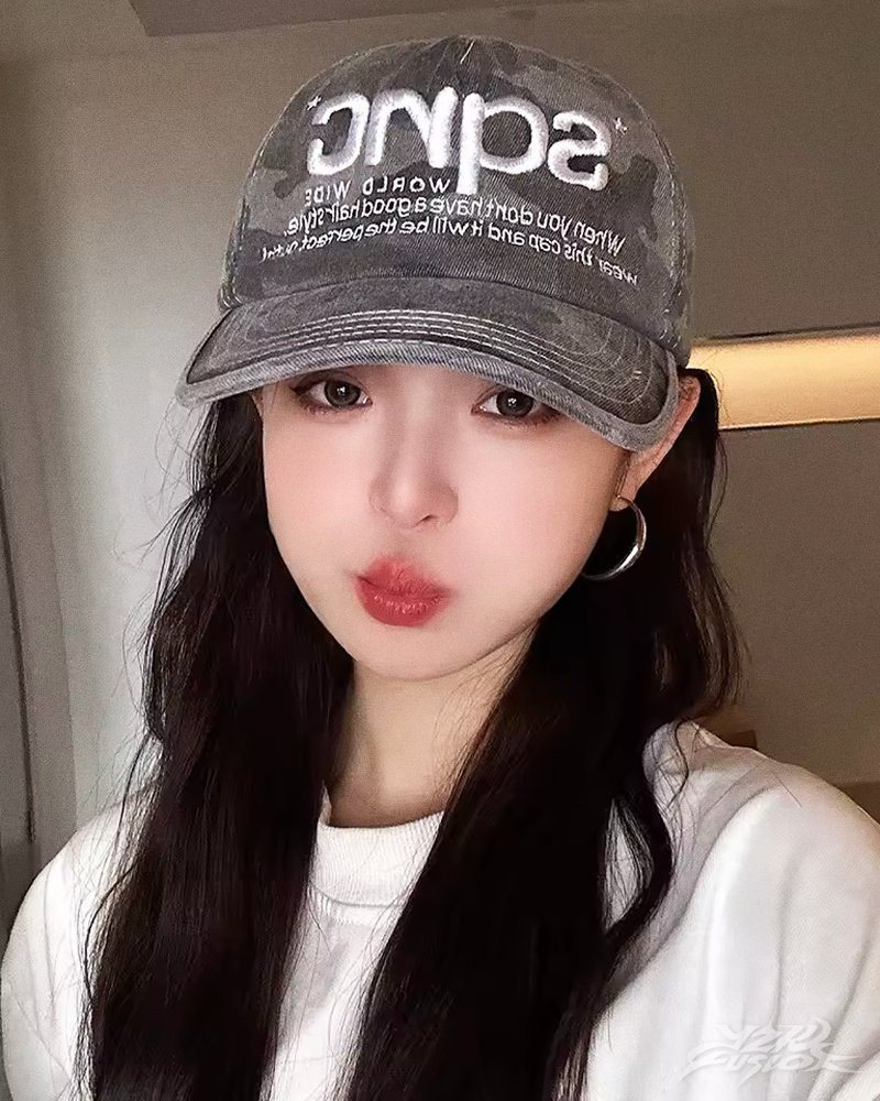 OFFSEAL Y2K Camo Baseball Cap