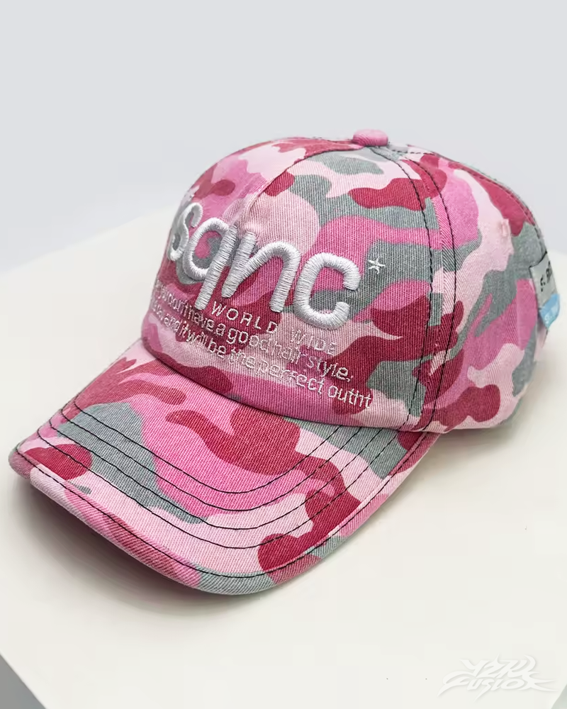 OFFSEAL Y2K Camo Baseball Cap