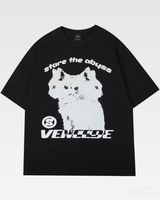 OFFSEAL Y2K Cat Shirt