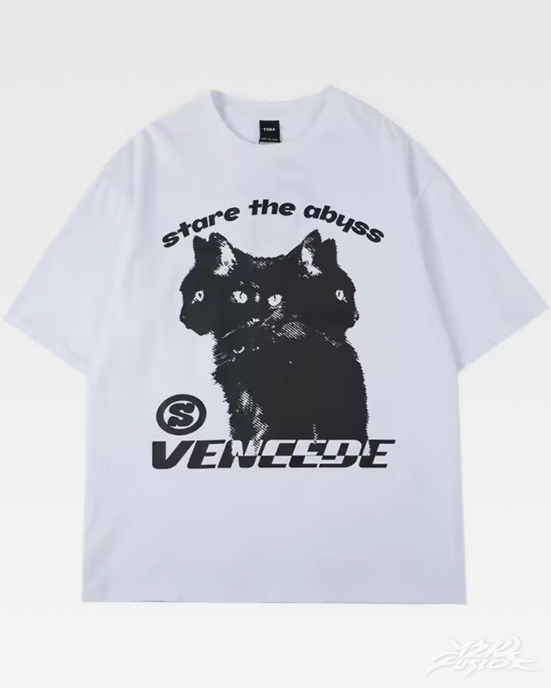 OFFSEAL Y2K Cat Shirt