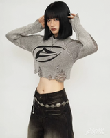 OFFSEAL Y2K Cropped Sweater