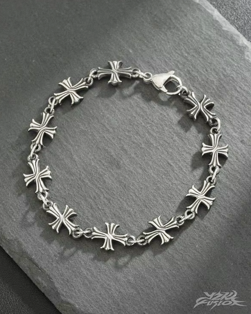 OFFSEAL Y2K Cross Bracelet