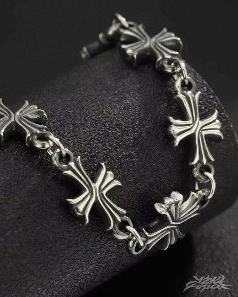 OFFSEAL Y2K Cross Bracelet