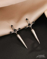 OFFSEAL Y2K Dagger Stud Earrings