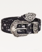 OFFSEAL Y2K Denim Western Belt