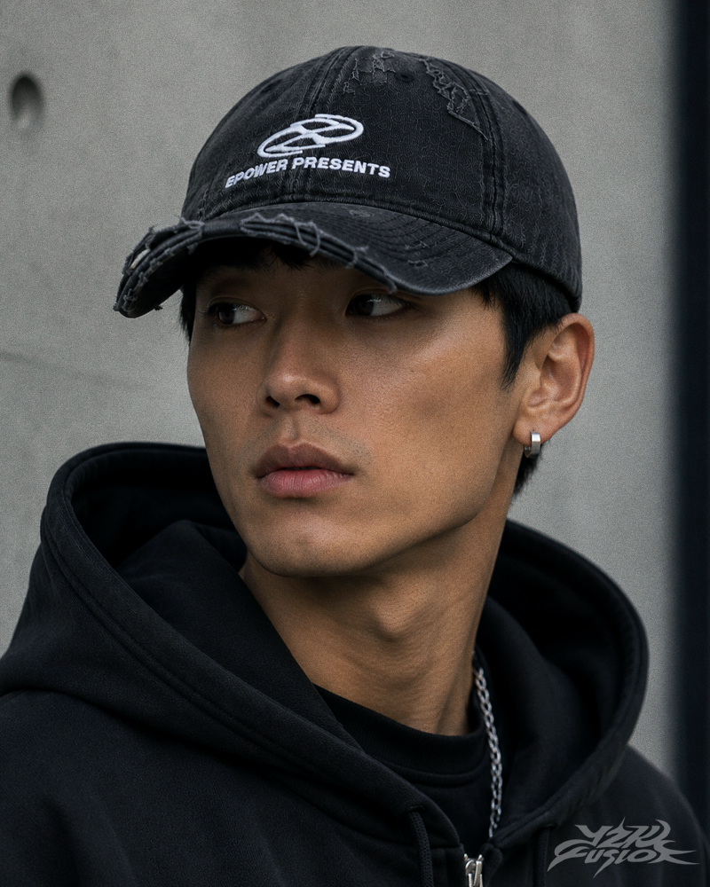 OFFSEAL Y2K Distressed Baseball Cap