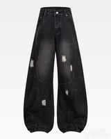 OFFSEAL Y2K Distressed Jeans