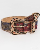 OFFSEAL Y2K Floral Western Belt