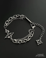 OFFSEAL Y2K Gothic Cross Bracelet