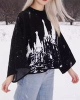 OFFSEAL Y2K Gothic Sweater