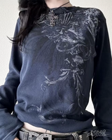 OFFSEAL Y2K Grunge Top