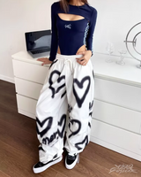 OFFSEAL Y2K Heart Joggers