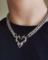 OFFSEAL Y2K Heart Necklace
